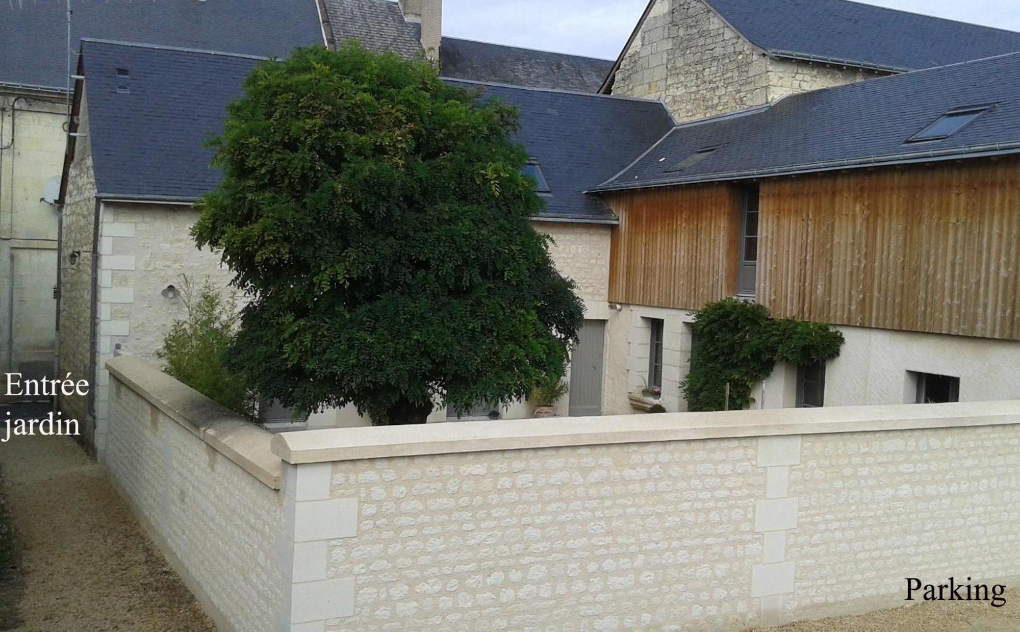 Chambres D'Hotes Rue Du Poids Bourgueil Exterior foto